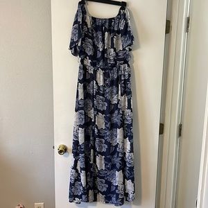Altered state, off the shoulder, maxi dress!